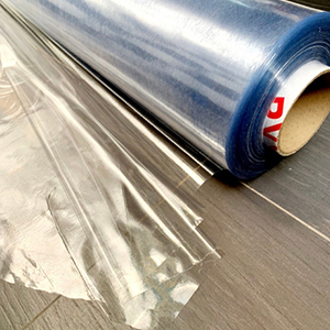 Màng nhựa PVC trong không gia áp có bột